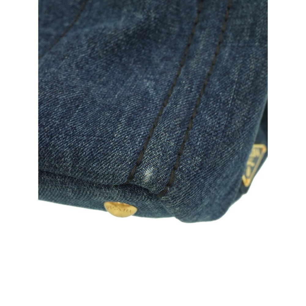 Prada Bag Denim Canapa Tote - Picture 5 of 9